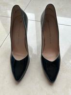 Peter Kaiser lak pumps - Zwart verloop grijs - Maat 41/7, Ophalen of Verzenden, Zo goed als nieuw, Zwart, Pumps