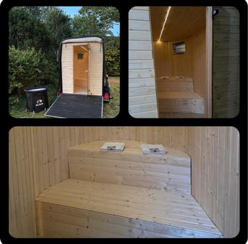 Mobiele sauna casco zonder haard✅ zomer actie!! beschikbaar voor biedingen