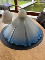 Vintage hanglampen, Huis en Inrichting, Lampen | Hanglampen, Ophalen of Verzenden, Gebruikt, Glas, Minder dan 50 cm