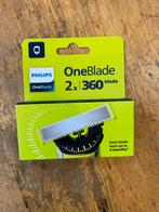 Philips OneBlade 360 Mesjes - 2 Stuks, Ophalen of Verzenden, Nieuw, Gehele gezicht, Verzorging