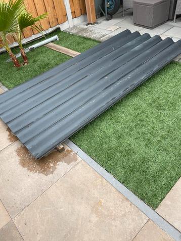 Zwarte Golfplaten Vezelcement 110x240cm beschikbaar voor biedingen