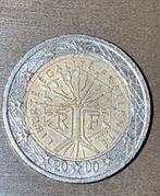 Frankrijk 2 euro munt jaartal 2000 met kleine misdruk, 2 euro, Frankrijk, Ophalen of Verzenden, Losse munt