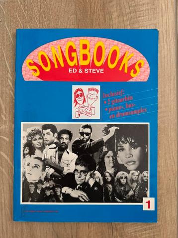 Songbooks Ed & Steve 1  beschikbaar voor biedingen