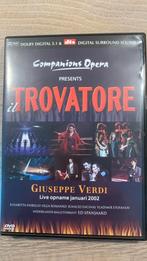Opera il trovatore van Verdi op 1 dvd, Alle leeftijden, Ophalen of Verzenden, Zo goed als nieuw