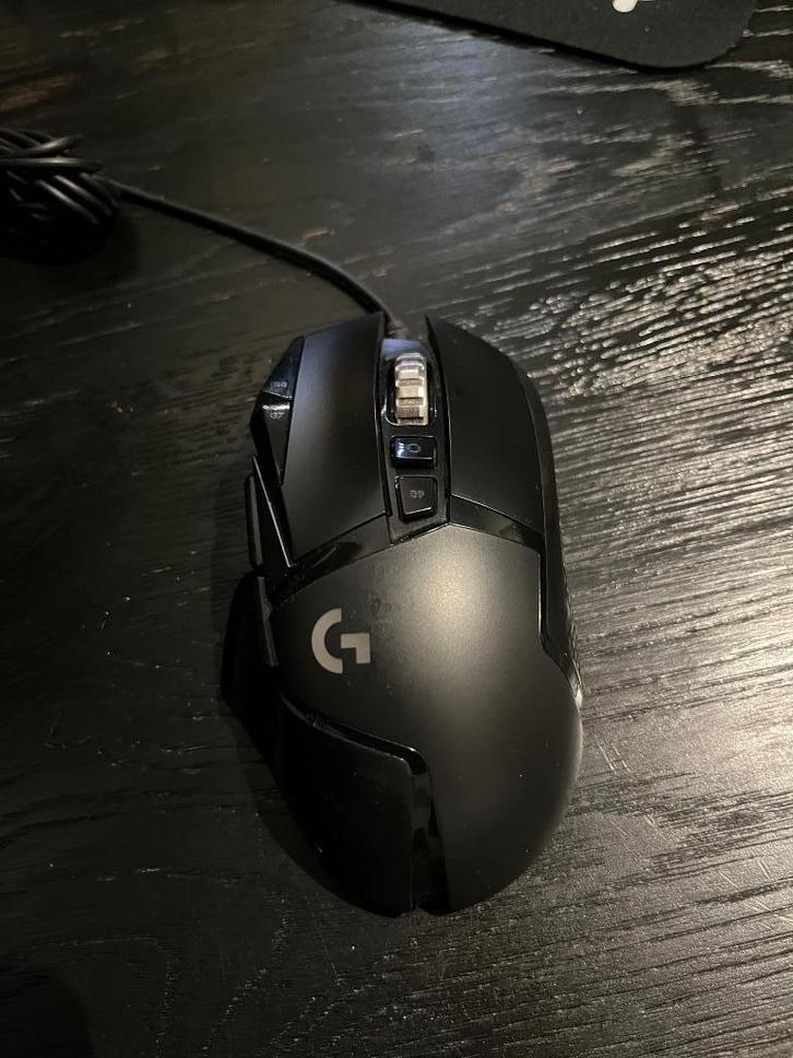 Logitech G502 Hero – Gaming Muis, Computers en Software, Muizen, Zo goed als nieuw, Muis, Rechtshandig, Bedraad, Gaming muis, Ophalen