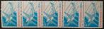 Cees-Indonesië 1992 Zbl. 1494 strip van 5 pfr., Postzegels en Munten, Postzegels | Azië, Zuidoost-Azië, Ophalen of Verzenden, Postfris