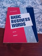 P.J. van der Voort - Basic Business Words, Gelezen, Engels, Ophalen of Verzenden, P.J. van der Voort