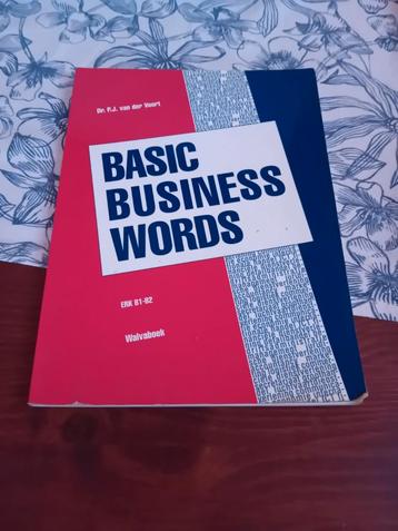 P.J. van der Voort - Basic Business Words beschikbaar voor biedingen