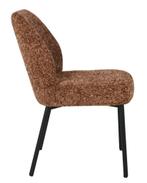 Eetkamerstoel 'Tess' Bordeaux | Livingfurn, Hout, Overige kleuren, Japandi, Hotel Chique, Modern, Ophalen of Verzenden