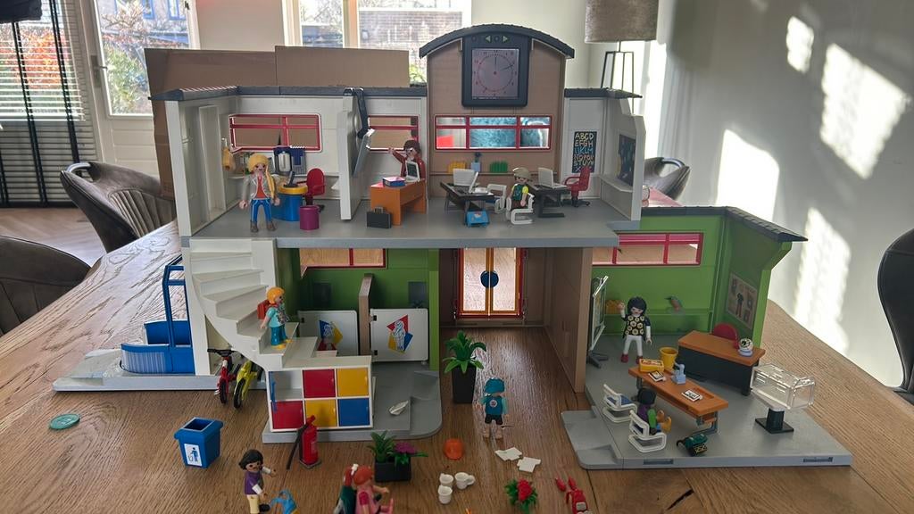 Playmobil school, Ophalen of Verzenden, Zo goed als nieuw