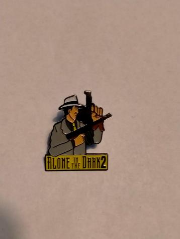 Alone in the Dark 2 tekenfilm tv game vintage logo pin  beschikbaar voor biedingen