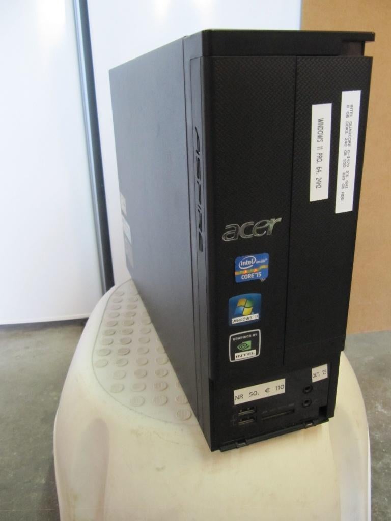 (50)QuadCore Intel Core i5-3470. 3,6 Ghz.8Gb,240 SSD,500 HDD, Computers en Software, Computerbehuizingen, Zo goed als nieuw, Ophalen of Verzenden