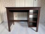 Bruin bureau BRUSALI IKEA, Huis en Inrichting, Ophalen, Gebruikt, Bureau
