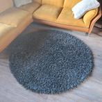 Rond vloerkleed, Ophalen, 100 tot 150 cm, Zwart, Rond
