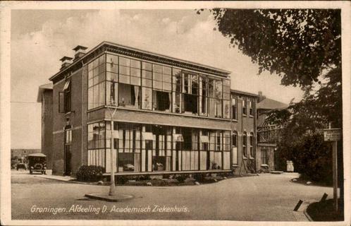 ziekenhuis, Verzamelen, Ansichtkaarten | Nederland, Gelopen, Groningen, Voor 1920, Verzenden