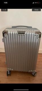 Voyagoux suitcase silver | Size S, Wieltjes, 50 tot 60 cm, Hard kunststof, Ophalen of Verzenden