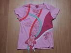 Persival roze t-shirt met opdruk van bloemen / tekst, Persival, Gebruikt, Meisje, Ophalen of Verzenden
