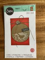 Sizzix thinlits die set 3pk-festive bird , feestelijke vogel, Ophalen of Verzenden, Nieuw, Kerst, Pons of Mal