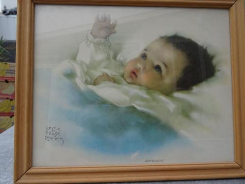 babyprenten vintage, Kinderen en Baby's, Kinderkamer | Inrichting en Decoratie, Zo goed als nieuw, Wanddecoratie, Ophalen of Verzenden