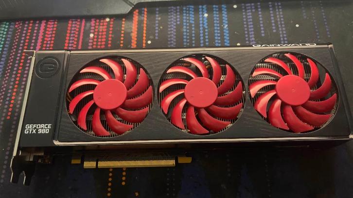 GAINWARD GEFORCE GTX 980, Computers en Software, Videokaarten, Zo goed als nieuw, Nvidia, PCI-Express 3.0, GDDR5, HDMI, DisplayPort