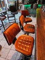 Industriële barkrukken - set van 3, Huis en Inrichting, Barkrukken, Gebruikt, Met voetsteun, 60 tot 90 cm, Ophalen of Verzenden