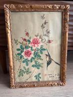 Silk painting Japan, Antiek en Kunst, Ophalen of Verzenden
