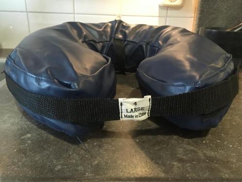 Beeztees Opblaasbare kraag - Blauw, Maat L, 40-60cm, Dieren en Toebehoren, Honden-accessoires, Zo goed als nieuw, Ophalen of Verzenden