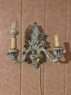 Porselein, Huis en Inrichting, Lampen | Wandlampen, Ophalen of Verzenden, Zo goed als nieuw
