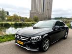 Mercedes-Benz C-Klasse C180 AMG 115KW Aut7 2017 Zwart, Automaat, 65 €/maand, 1800 kg, Zwart