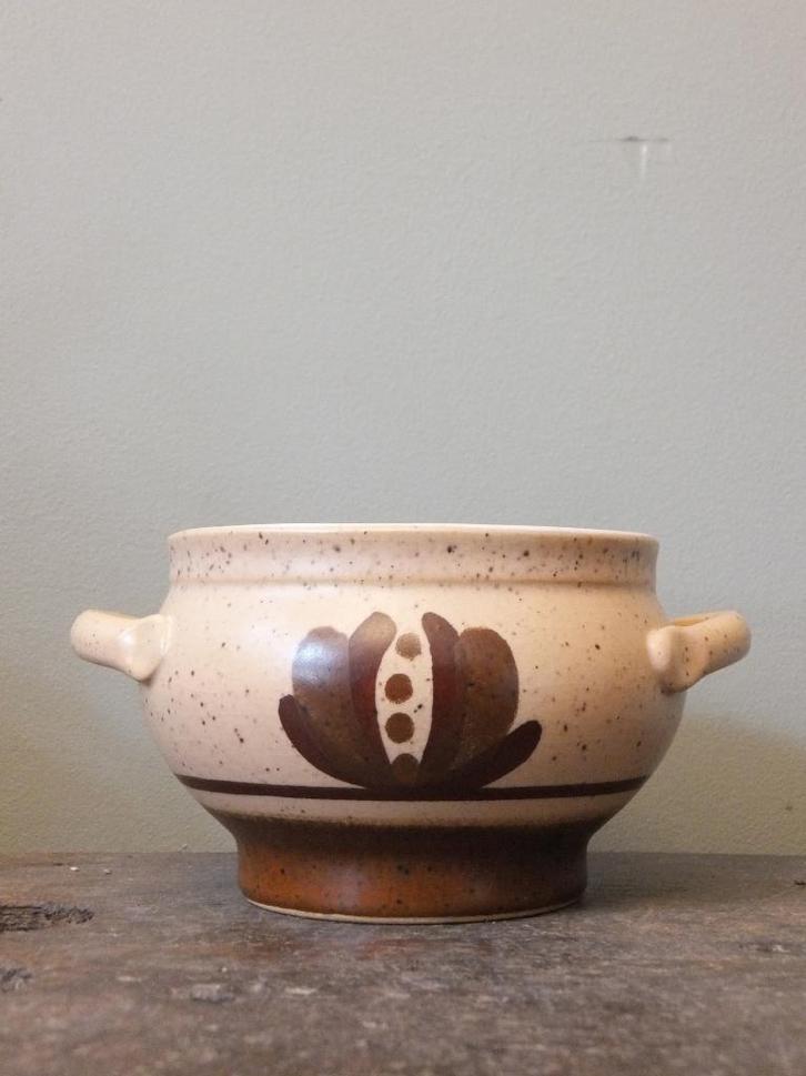 gratis verzenden leuk vintage bloempotje kommetje W Germany, Antiek en Kunst, Curiosa en Brocante, Verzenden