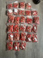 Rode Mini Wasknijpers - 1350 stuks - bruiloft - valentijn, Ophalen of Verzenden, Nieuw, Knutselwerk