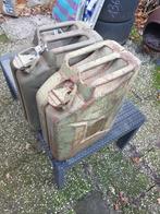 2x Metalen jerrycan 20l, Ophalen of Verzenden