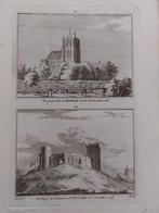 467-468 / Grote kerk Brielle en e Burgt en kerk Oostvoorn, Ophalen of Verzenden