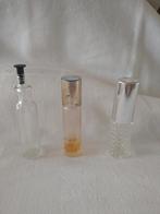3 kleine parfum flesjes, roll -on en verstuiver, Ophalen of Verzenden, Gebruikt, Miniatuur