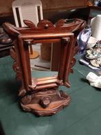 oud antiek staand spiegeltje, Ophalen of Verzenden, Rechthoekig, Minder dan 50 cm, Minder dan 100 cm