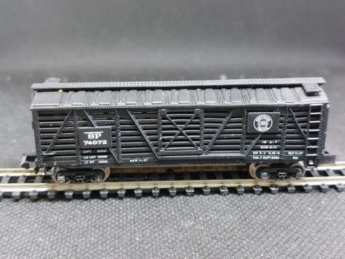 Bachmann 5045 - Southern Pacific 41'wood stock car (14490), Hobby en Vrije tijd, Modeltreinen | N-Spoor, Gebruikt, Wagon, Gelijkstroom