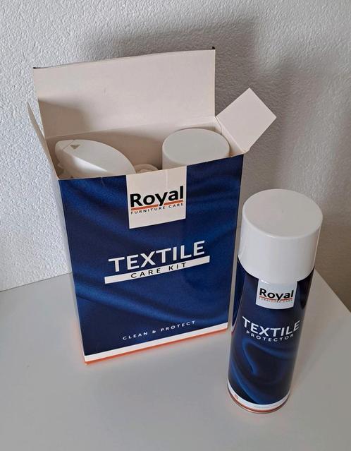 Royal fournituren care Textile kit + extra spuitbus nieuw, Huis en Inrichting, Schoonmaakartikelen, Ophalen of Verzenden