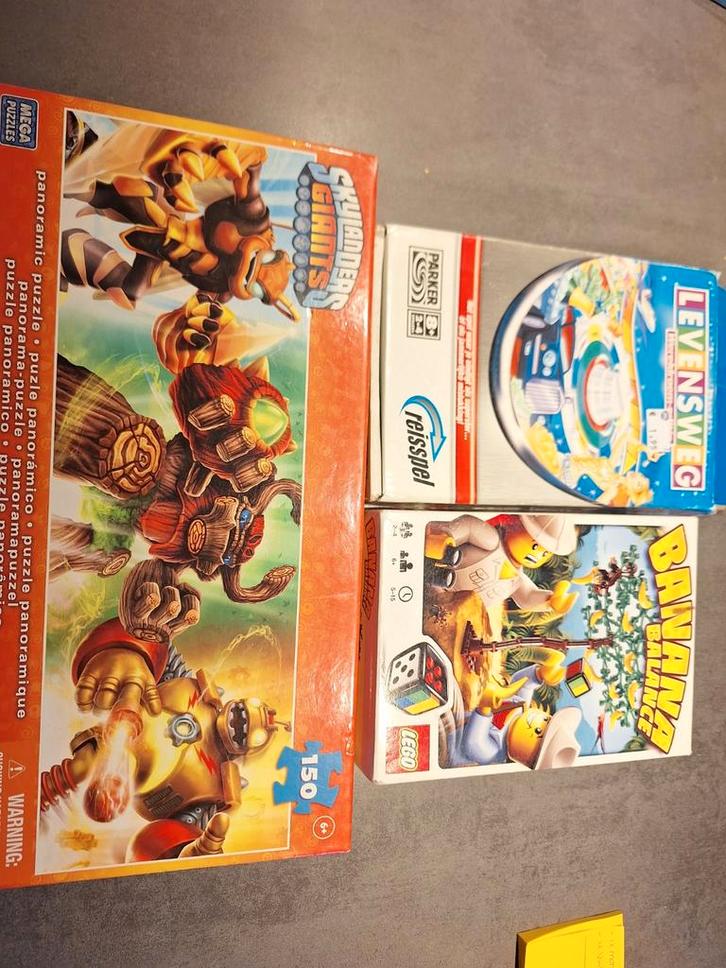 Spellen en Puzzel Collectie - Compleet, Hobby en Vrije tijd, Gezelschapsspellen | Bordspellen, Gebruikt, Een of twee spelers, Drie of vier spelers