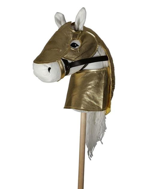 Harnas voor Hobby Horses, goud, Hobby en Vrije tijd, Overige Hobby en Vrije tijd, Nieuw, Ophalen of Verzenden