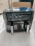 KitchenBrothers Dubbele Airfryer 9 L ZGAN, Witgoed en Apparatuur, Airfryers, Ophalen, Zo goed als nieuw, Airfryer