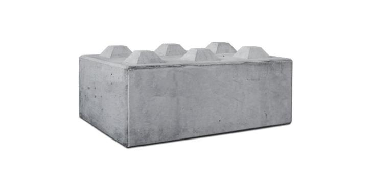 Megablok 120x80x40, siloblok, grondstoffen, voeropslag, Tuin en Terras, Tegels en Klinkers, Nieuw, Overige typen, Beton, Verzenden