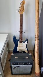 Fender CD-60 & Rockson MDL gitaar-duo + leren gigbag, Ophalen of Verzenden, Gebruikt, Fender, Met versterker