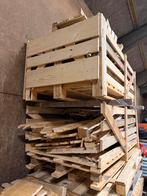 Verzaagde pallets brandhout, 3 tot 6 m³, Ophalen, Overige houtsoorten, Blokken