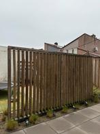 Shutterscherm tuin hardhout, Ophalen, 3 tot 6 meter, Hout, 1 tot 2 meter