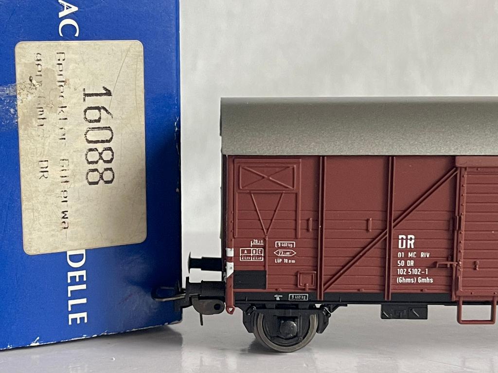 Sachsenmodelle 16088: goederenwagen Gmhs 35 v.d. DR Ep. III, Overige merken, Gelijkstroom of Wisselstroom, Wagon, Ophalen of Verzenden