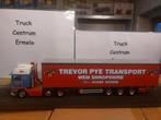 Trevor Pye; VOLVO F12 6x2 TAUTLINER 3 AXLE, Hobby en Vrije tijd, Modelauto's | 1:50, Ophalen of Verzenden, Nieuw, Bus of Vrachtwagen