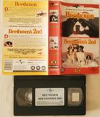 Beethoven & Beethoven's 2nd VHS Kinderen/Jeugd, Alle leeftijden, Ophalen of Verzenden, Zo goed als nieuw, Tekenfilms en Animatie