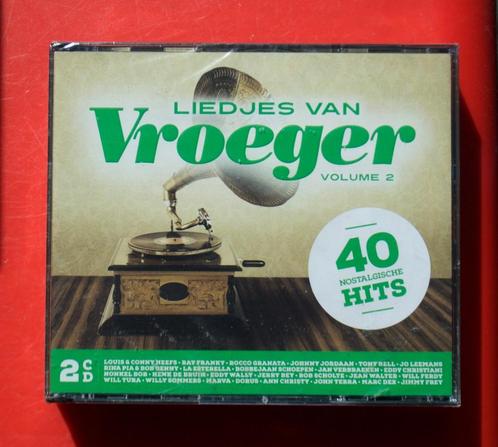 2cd Liedjes van vroeger volume 2 40 nostalgische hits 2018, Cd's en Dvd's, Cd's | Verzamelalbums, Nederlandstalig, Boxset, Ophalen of Verzenden