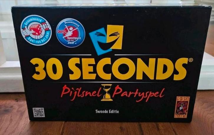 30 Seconds Pijlsnel partyspel- 999games- Ook verzenden, Hobby en Vrije tijd, Gezelschapsspellen | Bordspellen, Zo goed als nieuw
