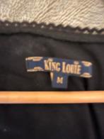 King Louie Zwarte Jurk - Maat M, Kleding | Dames, Maat 38/40 (M), Zwart, Ophalen of Verzenden, Zo goed als nieuw